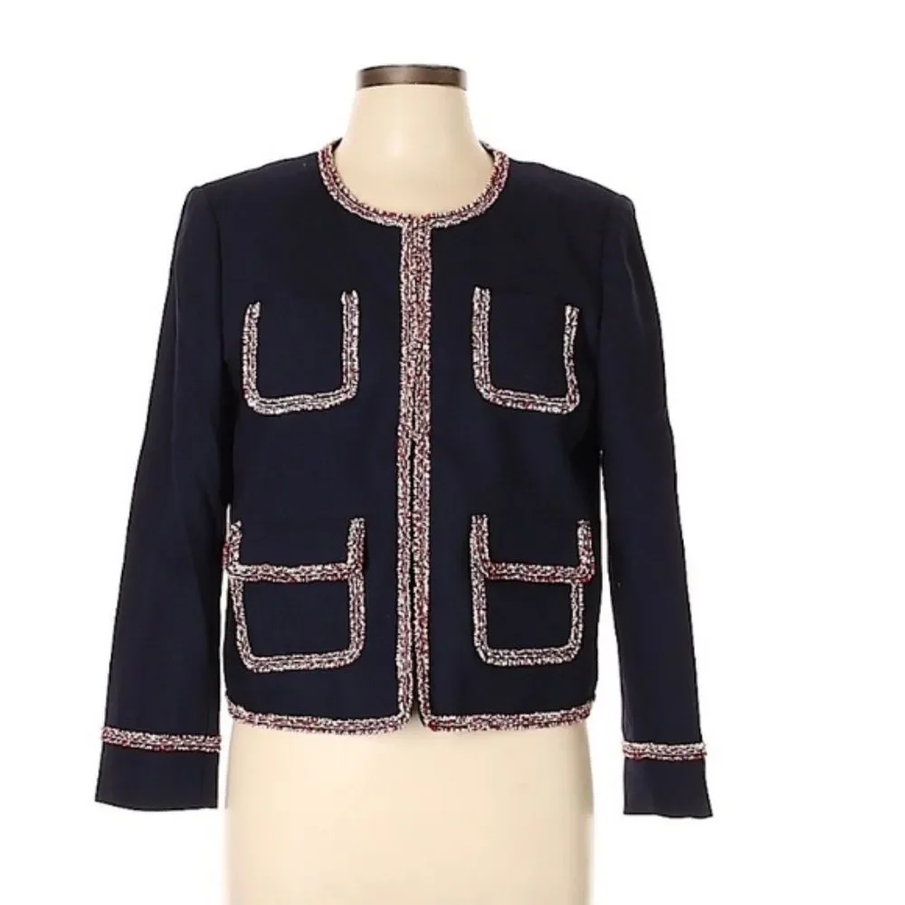 J. Crew wool Lady jacket  Sz 0.